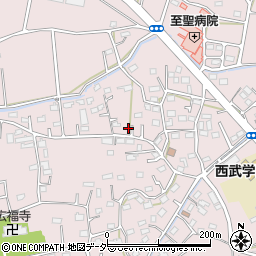 埼玉県狭山市下奥富772周辺の地図