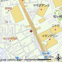 三甲株式会社　柏営業所周辺の地図