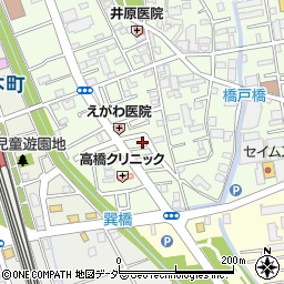 埼玉県さいたま市中央区下落合7丁目4-11周辺の地図