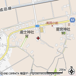 千葉県成田市大和田38周辺の地図