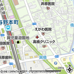 埼玉県さいたま市中央区下落合7丁目6-4周辺の地図