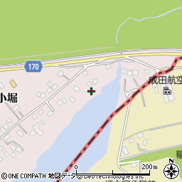 茨城県取手市小堀4210-65周辺の地図
