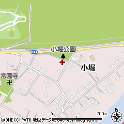 茨城県取手市小堀3974周辺の地図