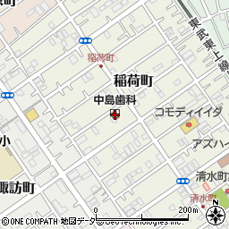 中島歯科医院周辺の地図