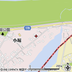 茨城県取手市小堀4023周辺の地図