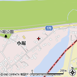 茨城県取手市小堀4022周辺の地図