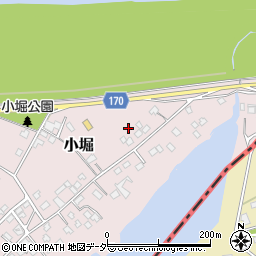 茨城県取手市小堀4019-3周辺の地図