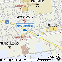 埼玉県吉川市中野47-3周辺の地図