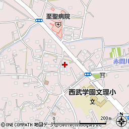 埼玉県狭山市下奥富735周辺の地図