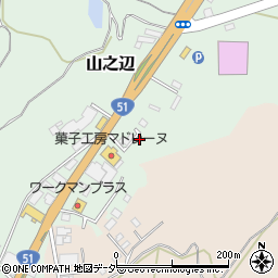 千葉県香取市山之辺1458-12周辺の地図