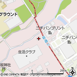 埼玉県飯能市下川崎14周辺の地図
