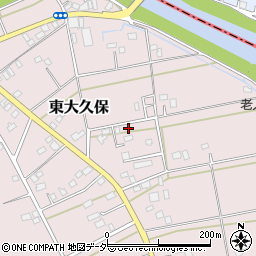 埼玉県富士見市東大久保1617周辺の地図