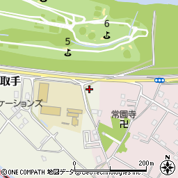 茨城県取手市取手甲-1869周辺の地図