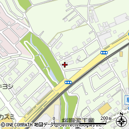 千葉県流山市駒木380-3周辺の地図