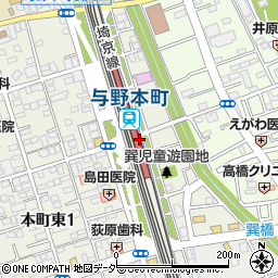 Ｐａｒｋｉｎｇ　ｉｎ　与野本町駅前第２駐車場周辺の地図