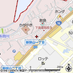 埼玉県狭山市下奥富641周辺の地図
