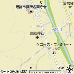 諏訪神社周辺の地図