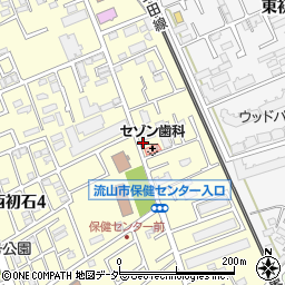 日本聖契キリスト教団初石聖書教会周辺の地図