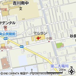 マルサン 吉川店 吉川市 スーパーマーケット の電話番号 住所 地図 マピオン電話帳