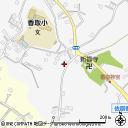 千葉県香取市香取1837周辺の地図