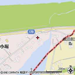 茨城県取手市小堀4215周辺の地図