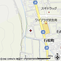 福井県越前市妙法寺町641周辺の地図