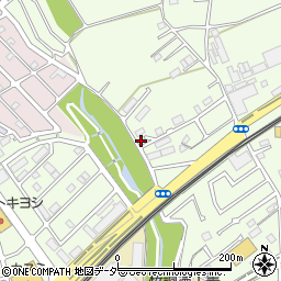 千葉県流山市駒木404周辺の地図
