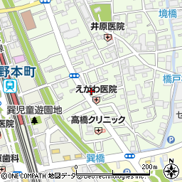 埼玉県さいたま市中央区下落合7丁目8-8周辺の地図