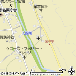 埼玉県飯能市上名栗201周辺の地図