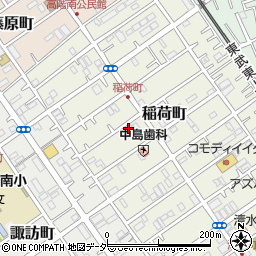 浅田内科小児科医院周辺の地図