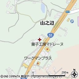 千葉県香取市山之辺25周辺の地図