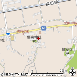 千葉県成田市大和田414周辺の地図