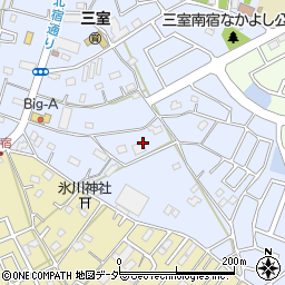 埼玉県さいたま市緑区三室1555周辺の地図