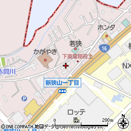 埼玉県狭山市下奥富642周辺の地図