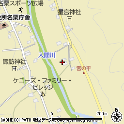 埼玉県飯能市上名栗203周辺の地図