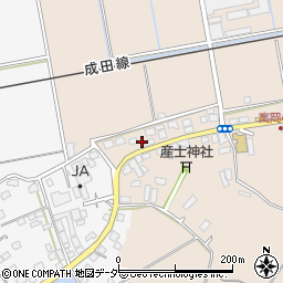 千葉県成田市大和田168-1周辺の地図