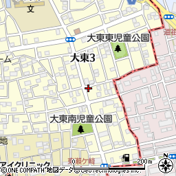 おそうじ本舗　北与野店周辺の地図