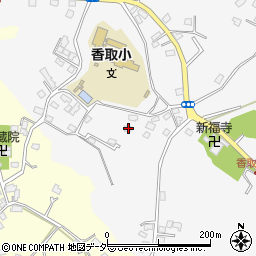 千葉県香取市香取1843周辺の地図