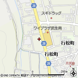 福井県越前市妙法寺町664周辺の地図
