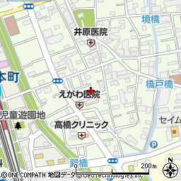 埼玉県さいたま市中央区下落合7丁目8-3周辺の地図