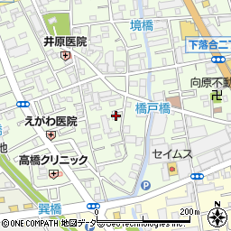 埼玉県さいたま市中央区下落合7丁目9-4周辺の地図