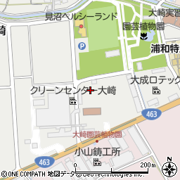さいたま市クリーンセンター大崎周辺の地図