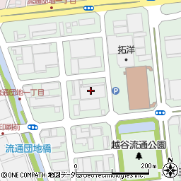 株式会社大山　埼玉流通センター周辺の地図