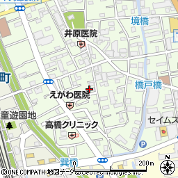 埼玉県さいたま市中央区下落合7丁目8-2周辺の地図
