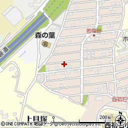 千葉県流山市若葉台58-156周辺の地図