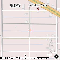 茨城県神栖市奥野谷周辺の地図