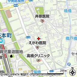 埼玉県さいたま市中央区下落合7丁目8周辺の地図