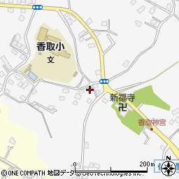 千葉県香取市香取1836周辺の地図