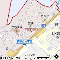 埼玉県狭山市下奥富644周辺の地図