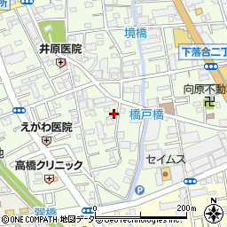 埼玉県さいたま市中央区下落合7丁目9-2周辺の地図